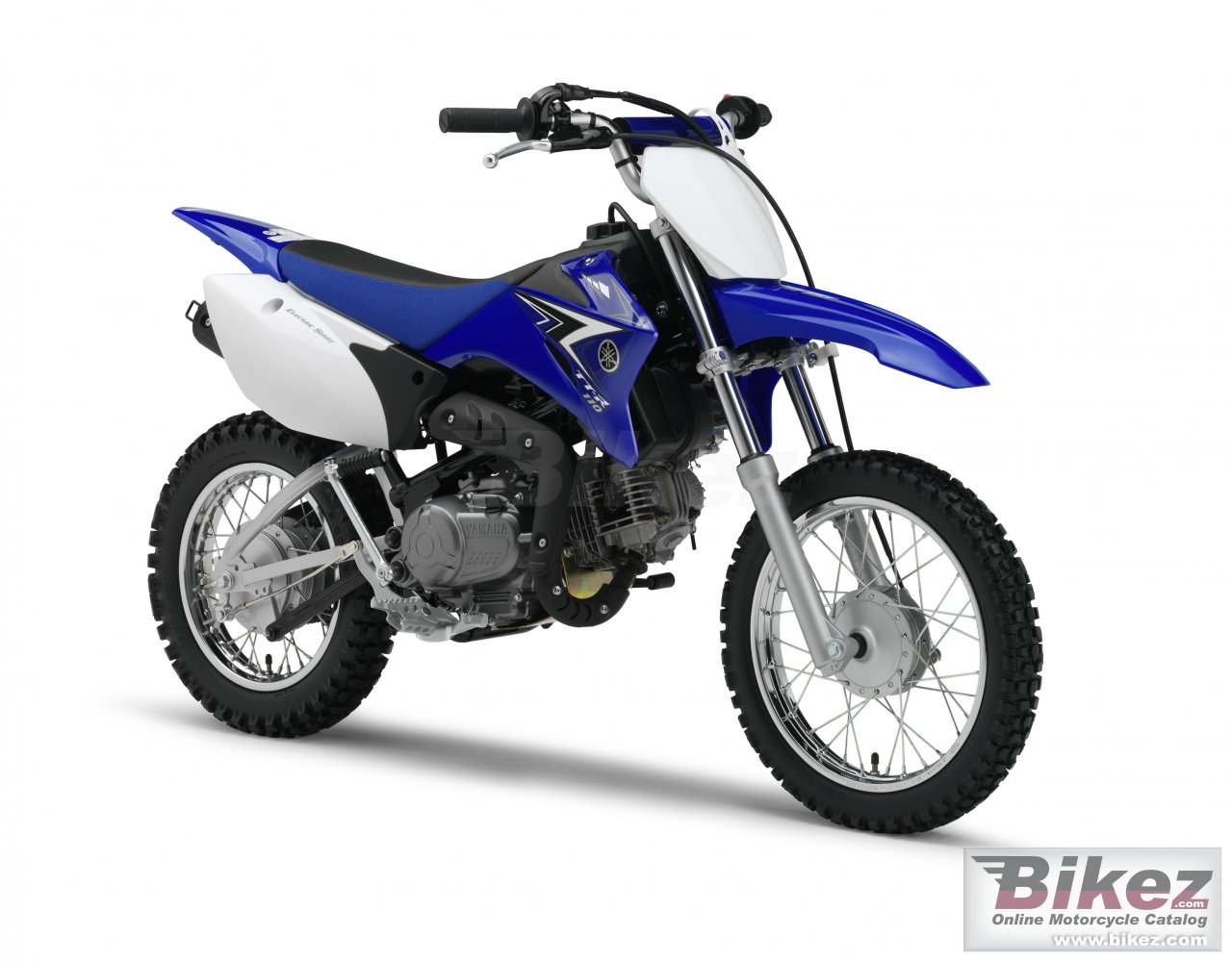 Big Yamaha tt-r110e picture and wallpaper from Bikez.com